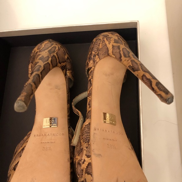 Brian Atwood TriBeCa Platform Sandals - Picture 6 of 8